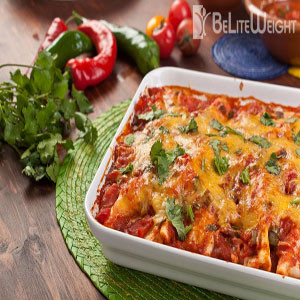 Low in Fat but Full of Flavor: Chicken Enchiladas | BeLIteWeight | Weight Loss Recipes