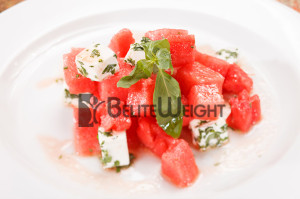 Delicious & Healthy Watermelon Feta Salad | BeLiteWeight | Weight Loss Recipes