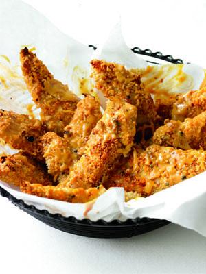 Healthy Sweet and Spicy Chicken Fingers