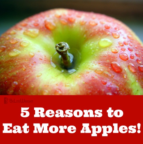 5 reasons to eat more apples! weight loss nutrition tips health
