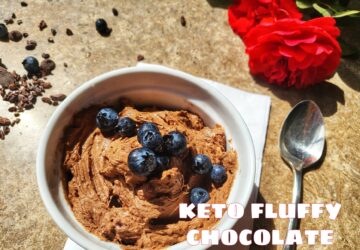 Keto Fluffy Chocolate Mousse
