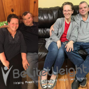Sandra & Michael M= Before And After Gastric Bypass Surgery