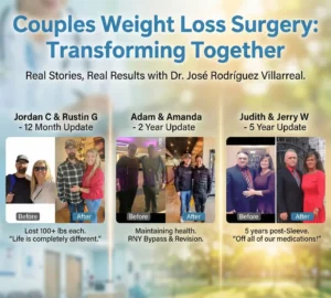 couples weight loss surgery transformation