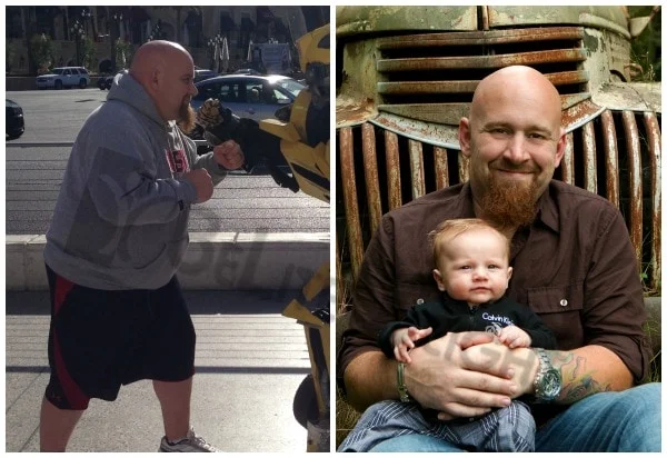 Sean Before and After Gastric Sleeve Surgery