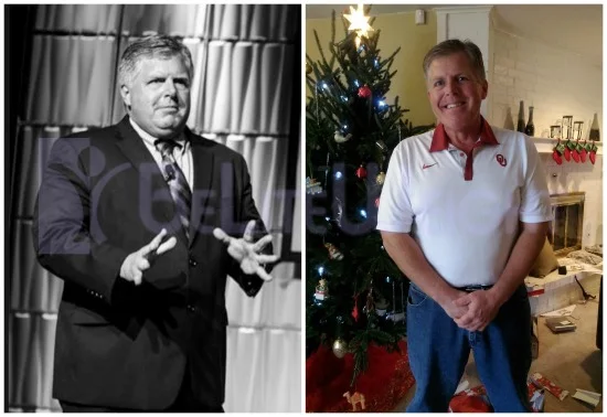 Weight Loss Surgery before and after Patient - I went from a size 56 to a 46*.  My old jackets look like I...