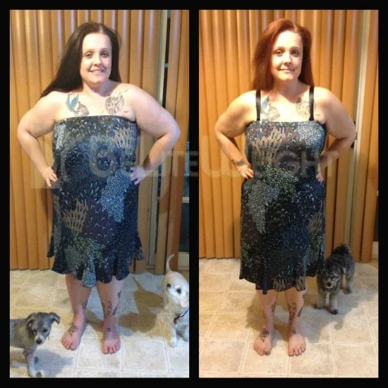 Weight Loss Surgery before and after Woman - Christina lost 51 pounds in 6 months* after Gastric Sleeve surgery and shared her progress....